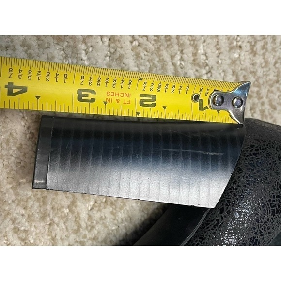 SIMPLY VERA WANG | Womens Black Side Zip Open Toe Ankle Boots, Size 6 - Picture 6 of 7